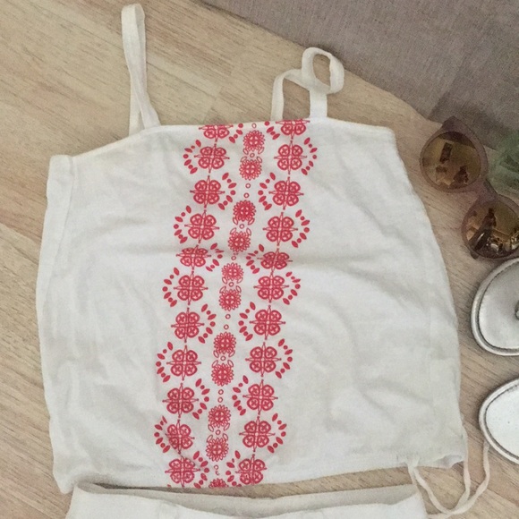 2/$25 🛍 Old Navy Gir’s Boho Print Peasant Style Summertime Tank Top - Picture 2 of 4